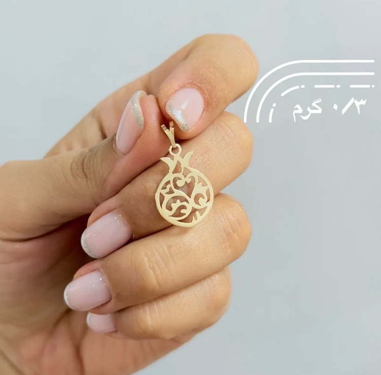 گردنبند زنانه مدل انار