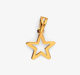 گردنبند زنانه با آویز طلا مدل star